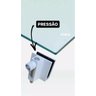 Trinco de Pressão para Porta de Vidro 8 a 10mm Branco - 6