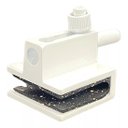 Ver imagem 2 de Trinco de Pressão para Porta de Vidro 8 a 10mm Branco