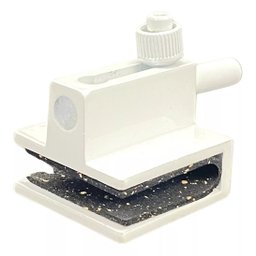 Trinco de Pressão para Porta de Vidro 8 a 10mm Branco - 2