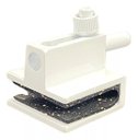 Ver imagem 2 de Trinco de Pressão para Porta de Vidro 8 a 10mm Branco