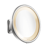 Espelho de Aumento com Led para Maquiagem Visage Lux - Cromo - 3