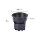 Ver imagem 4 de Spot de Embutir Nordecor Zagle Redondo Led Alto Irc 97 10w Bivolt Preto 2700k Luz Amarela