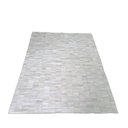 Ver imagem 2 de Tapete de Couro Natural Branco em Tiras 2,00 X 1,50 M