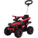 Ver imagem 1 de Quadriciclo Elétrico Infantil com Aro de Proteção Haste Direcionavel Som e Luz (vermelho)