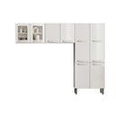 Ver imagem 1 de Kit de Cozinha Modulada 3 Peças Evidence (2 Armários + 1 Paneleiro) CPT58 Branco - Bertolini