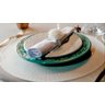 Aparelho de Jantar Porcelana Mendi 20 Peças Oxford Verde Sálvia - 5