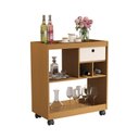 Ver imagem 1 de Buffet Aparador 4000 Nature com Off White - Moveis Jb