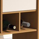 Ver imagem 4 de Buffet Aparador 4000 Nature com Off White - Moveis Jb