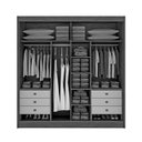 Ver imagem 3 de Guarda-roupa Casal com 02 Portas Espelhadas Las Vegas D'doro Móveis - Cinamomo D'doro Móveis