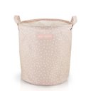 Ver imagem 1 de Cesto para Roupa Suja- Brinquedos Tecido (m) - Linha Loft Rosa