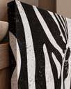 Ver imagem 3 de Quadro Zebra Minimalista Preto e Branco 40x60