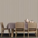 Ver imagem 6 de Papel de Parede Efeito Ripas Bege Claro Adesivo Lavavel