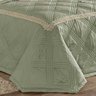 Kit Cobre Leito Queen Roterdam Luxo Tecido Microfibra 9 Peças - Verde Erva Doce - 3