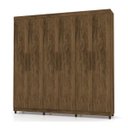 Ver imagem 1 de Guarda-roupa Casal 6 Portas Palmas Imbuia Vila Rica