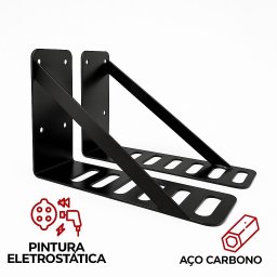 Suporte para Cabeceira Box Framer de Aço Kit Parafusos - 2
