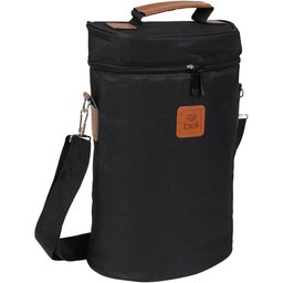 Bolsa Termica para Vinho 2 Garrafas - Cor Preta - Bel - 5