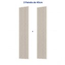 Ver imagem 4 de Painel Ripado para TV até 32 Polegadas 80x250cm Aruá CabeCasa MadeiraOriginals Off White