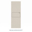 Ver imagem 6 de Painel Ripado para TV até 32 Polegadas Planejado 80x250cm Aruá CabeCasa MadeiraOriginals Off White