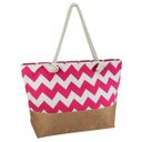Ver imagem 2 de Bolsa de Praia Pink e Marrom