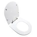 Ver imagem 2 de Assento Sanitário Poliéster para Louça Pro (laufen) Aço (reb. Oculto) Branco