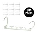 Ver imagem 1 de Suporte para Cabide Organizador Armario 384 peças Divisoria Roupas Arrumaçao Guarda Roupa Closet