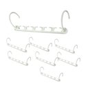 Ver imagem 5 de Suporte para Cabide Organizador Armario 384 peças Divisoria Roupas Arrumaçao Guarda Roupa Closet