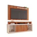 Ver imagem 5 de Kit Sofá Ferguile Genebra 3 Lugares Retrátil com Usb e Rack Painel Tv 65 New Oscar Caemmun