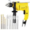 Furadeira de Impacto Reversível 1/2" 600w Stanley e Kit 10 Brocas 110v - 1
