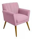 Ver imagem 1 de Poltrona Decorativa Cecília - Rosa - Renascer Decor