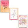 Kit 03 Placas Decoração Mdf Antes, Depois de Tudo 28,7x22 Ar9 - 1