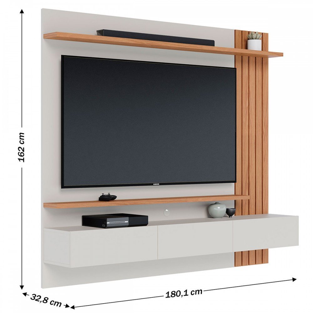 Home para Tv Colibri Juriti Suspenso 3 Portas 1.8 - 4