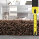 Ver imagem 3 de Tapete Peludo Felpudo para Sala e Quarto Cronos Casa Dona