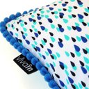 Ver imagem 2 de Capa de almofada VivaIN infantil gota azul