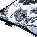 Ver imagem 2 de Capa de almofada VivaIN infantil zoo branca e preta