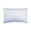 Ver imagem 1 de Capa de almofada VivaIN rineira infantil chevron cinza e branco