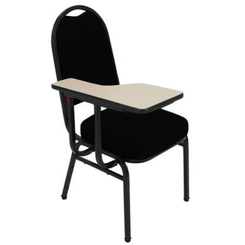 Cadeira Universitária para Auditório Linha Hotel Preto