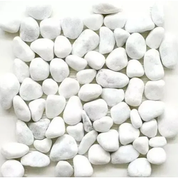 Pedras Decorativas Branca Sauna Lareira - 10 Kg - 7