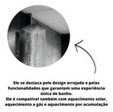 Ver imagem 6 de Chuveiro Ducha Eletrônico Acqua Century Lorenzetti Cor Preto Potência 7500 W 220v