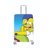 Capa Protetora para Mala Média Casal Simpsons - 1
