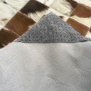 Ver imagem 3 de Tapete de Couro Passadeira Castanho Malhado 0,60x1,20 Sb