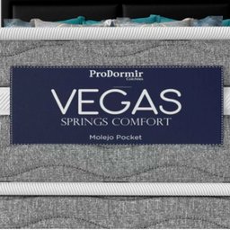 Colchão Solteiro Probel Mola Ensacada Prodormir Vegas Springs Comfort  - 3