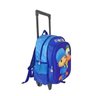 Mochila de Rodinhas Pocoyo em Alto Relevo Marinho - 2