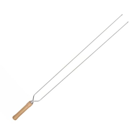 Espeto Duplo para Churrasco 95cm - 3210 - Mor Espeto Duplo 95cm Mor 32108