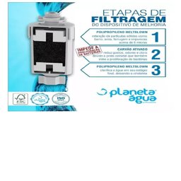 Kit 3 Refil Vela Filtro Coluna Universal Bebedouro 1012a - 5