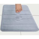 Ver imagem 2 de Tapete Banheiro Supersoft - Azul - 40 x 60cm