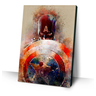Quadro Canvas Decorativo 80x60 Centimetros Capitao America 08 - 1