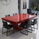 Ver imagem 3 de Mesa de Sinuca e Jantar Turmalina 2 em 1 com Pedra Ardósia e Tampo Removível