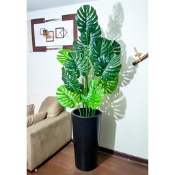 Costela de Adão Decoração Realista + Vaso Decorativo - 6