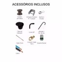 Ver imagem 5 de Kit Caixa Luz Para 2 Medidores + Poste Padrão Enel Cabo 16mm Taf