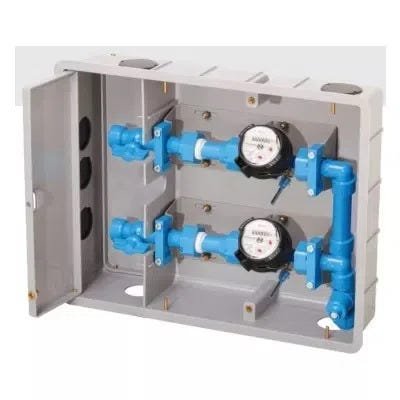 Kit Caixa Luz Para 1 Medidor + Poste Padrão Enel + Caixa Padrão Sabesp Cabo 16mm Taf - 7